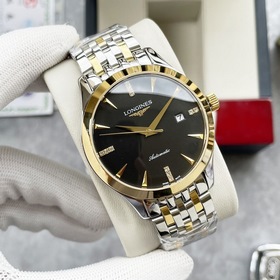 Элегантные мужские часы Longines с классическим дизайном с тремя 