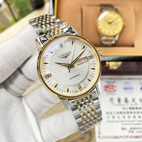 Элегантные мужские часы Longines, классический дизайн с тремя стр