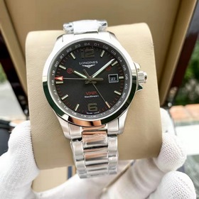 LONGINES, эксклюзивные мужские часы, серия Conquest, точная копия