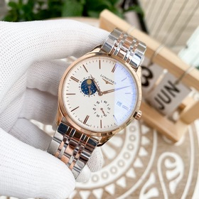 Лонгин - LONGINES - Элитные мужские часы с классическим многофунк