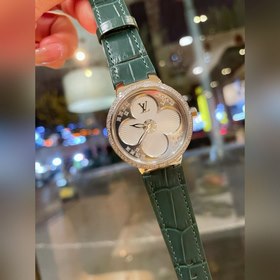 LV Tambour slim monogran – это женские часы ограниченной серии, к