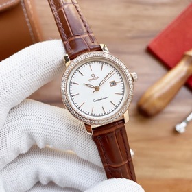 Omega - OMEGA  Женские часы  Импортный кварцевый механизм Корп
