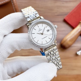 Omega - OMEGA  Женские часы  Импортный кварцевый механизм Корп