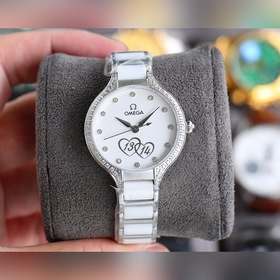 Женские часы Omega из керамики Безупречное качество, не поддающе