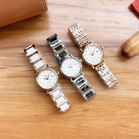 Omega： новейшие женские часы, оригинальный импортный кварцевый ме