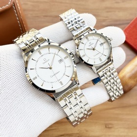 Часы Omega для пар  Оригинальный импортный кварцевый механизм М