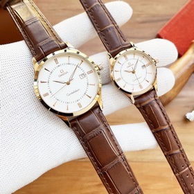 Часы Omega для пар  Оригинальный импортный кварцевый механизм М