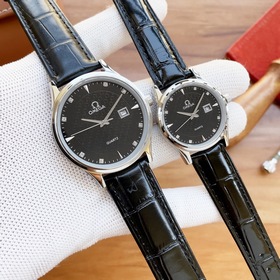 Часы Omega для пар  Оригинальный импортный кварцевый механизм М
