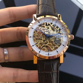 Бренд： Piaget (полностью ажурный дизайн) Тип： Элитные мужские час