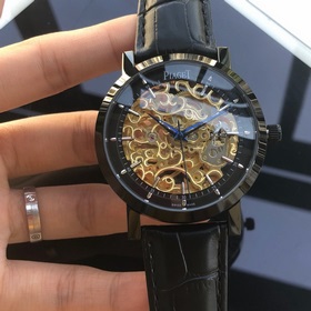 Бренд： Piaget (полностью ажурный дизайн) Тип： Элитные мужские час