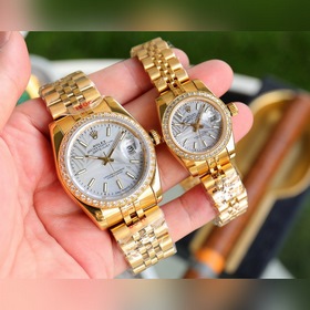 Серия Rolex Datejust, парные часы для влюбленных, швейцарский мех