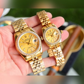 Серия Rolex Datejust, парные часы для влюбленных, швейцарский мех