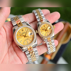 Серия Rolex Datejust, парные часы для влюбленных, швейцарский мех