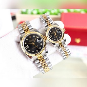Серия Rolex Datejust, парные часы для влюбленных, швейцарский мех