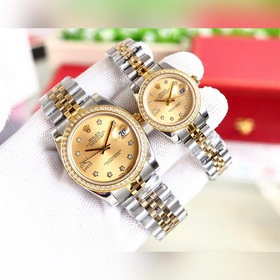 Серия Rolex Datejust, парные часы для влюбленных, швейцарский мех