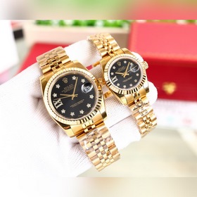 Серия Rolex Datejust, парные часы для влюбленных, швейцарский мех