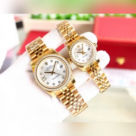 Серия Rolex Datejust, парные часы для влюбленных, швейцарский мех