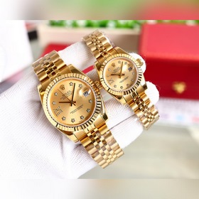 Серия Rolex Datejust, парные часы для влюбленных, швейцарский мех