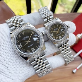 Серия Rolex Datejust, парные часы для влюбленных, швейцарский мех