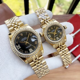 Серия Rolex Datejust, парные часы для влюбленных, швейцарский мех