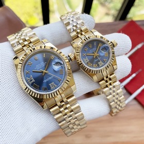 Серия Rolex Datejust, парные часы для влюбленных, швейцарский мех