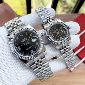 Серия Rolex Datejust, парные часы для влюбленных, швейцарский мех