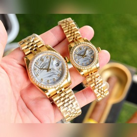 Серия Rolex Datejust, парные часы для влюбленных, швейцарский мех