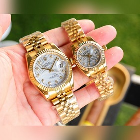 Серия Rolex Datejust, парные часы для влюбленных, швейцарский мех