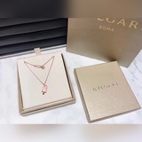Оригинальная застежка на ожерелье с мороженым Bulgari. Задняя часть выполнена оч