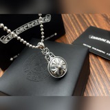 Модный бренд Chrome Hearts, подвеска с вращающимся крестом, 60 см.