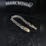 Популярная модель браслета Chrome Hearts для мужчин в виде меча, ширина 11 мм, в