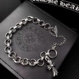 Chrome Hearts Дамский браслет с одним кольцом и крестом Размер： 18 см.