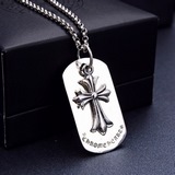 Популярная модель Chrome Hearts, модный брелок с двумя крестами для мужчин и жен