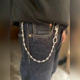Кро-сердечный мешок Брючная цепочка Абсолютно.