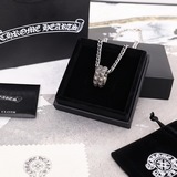 Кольцо и ожерелье можно носить отдельно. Chrome Hearts Прекрасное колье Очень кр