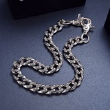 Модный бренд Chrome Hearts, индивидуальный крест с цветочным орнаментом, стильны