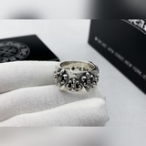 Кольцо Chrome Hearts с якорем, вес 24,5 г, размер 6–11.