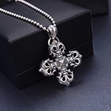 Chrome Hearts модный брелок в виде пламени с крестом, для мужчин и женщин. Выгля