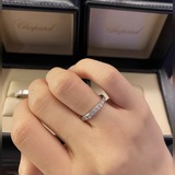 V-образное покрытие из золота, кольцо с бриллиантами в форме нот Шопена, размер 