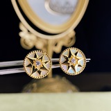 Серьги-компас с восьмиконечной звездой ROSE DES VENTS # Эти серьги также очень п