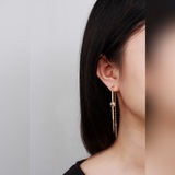 Серьги Dior.