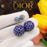 DIOR Весенняя коллекция Tribales. Разноцветные синие кристаллы прекрасно контрас