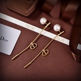 Dior Новые серьги-гвоздики с золотыми буквами JADIOR; качество, соответствующее 