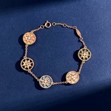 DIOR Compass Eight-Pointed Star Eight-Pointed Star Disc Beaded Colorful Bracelet