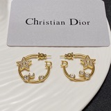 Новые серьги DIOR CD с бриллиантами, изготовленные из латуни, соответствующие ст
