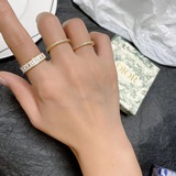 Dior полный комплект из трех колец с бриллиантами из модной коллекции! Незаменим