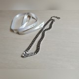 Dior Популярный новый черный CD-кулон в форме свиного носа, полностью инкрустиро