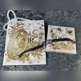 Dior Диор Популярный последний черный браслет CD Pig Nose с бриллиантами. Смелый