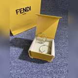 FENDI Серьги Высококачественные Новинка Простые и элегантные серьги-гвоздики Вел