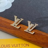 【Версия Seiko】 Сережки Louis Vuitton с бриллиантами, выполненные с высоким масте